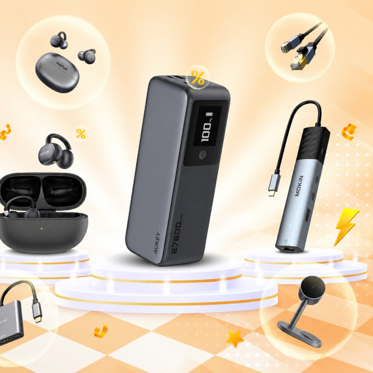 สินค้า AUKEY / earfun / MOKIN โดย MBC Communications